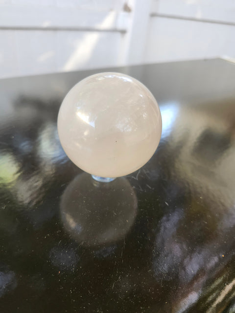 7.5 ounce, 53.8mm, 2.11 inch Clear quartz sphere