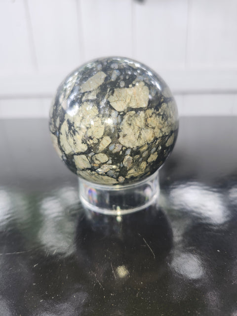 Llanite que sera sphere! 12.5 ounces, 64.7mm 2.55 inches