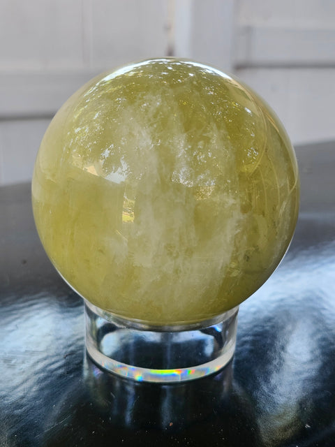 Citrine sphere! 1.1 pound, 70mm, 2.79 inches