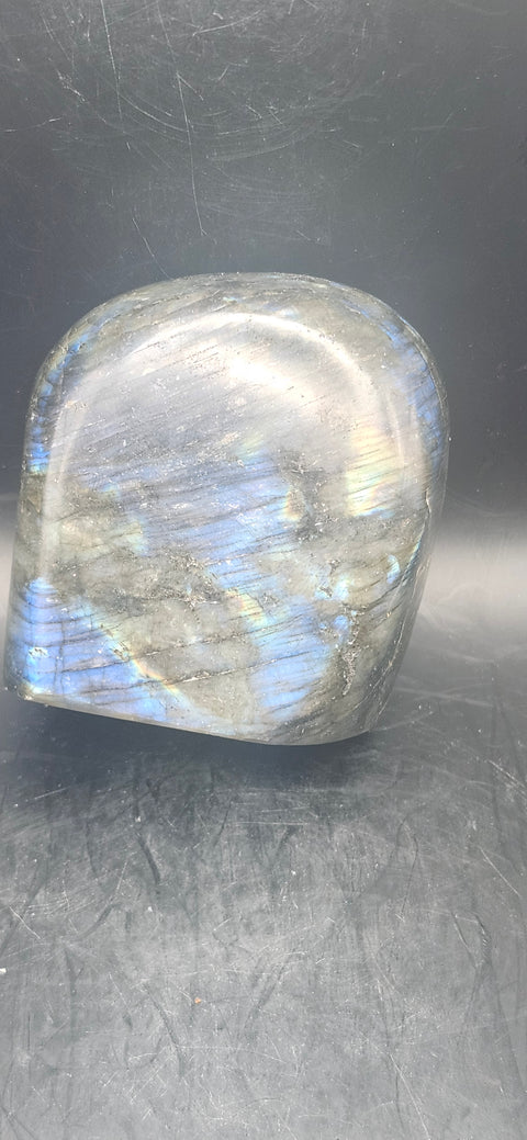 Labradorite free form! 14 ounces, 3 inch by 3 inch
