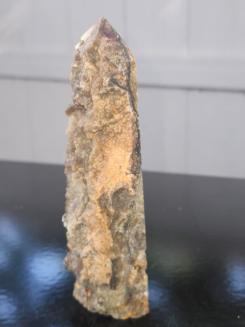 Agate tower! 5 inches tall, 6 ounces