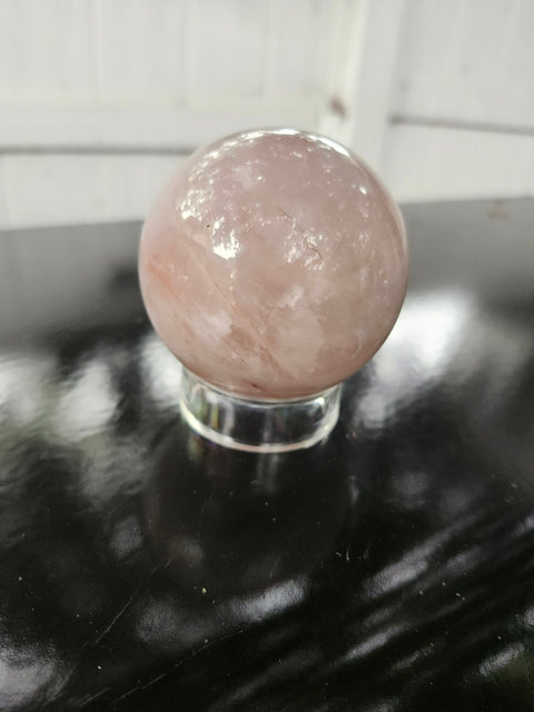 13.6 ounce, 64.5mm, 2.54 inch fire quartz sphere