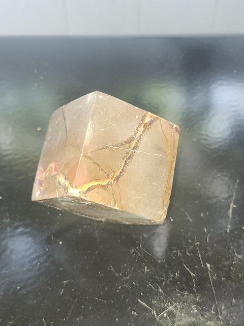 Septarian stone balancing cube! 9 ounces, 2 inches