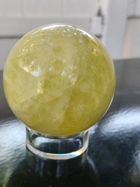 Citrine sphere! 1.1 pound, 70mm, 2.79 inches