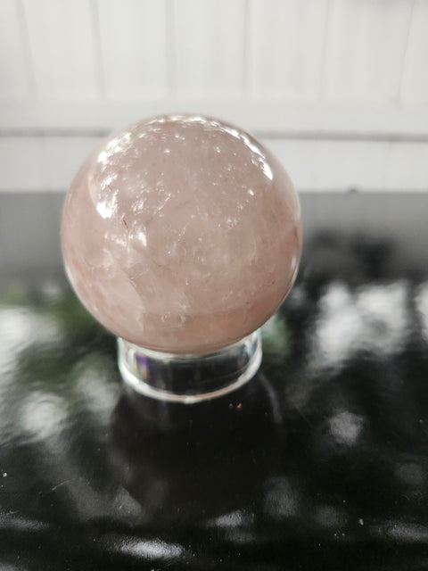 13.6 ounce, 64.5mm, 2.54 inch fire quartz sphere