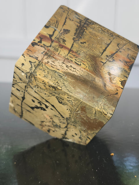Dendritic jasper balancing cube! 1.5 pounds, 60.6mm by 61.2mm