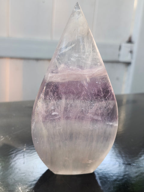 Florite tear drop tower! 10 ounces, 4.9 inches tall, 2.5 wide