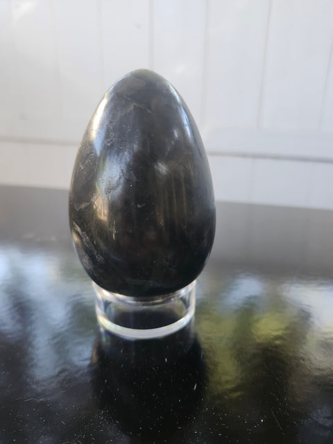 14.8 ounce, 3.5 inch Labradorite egg