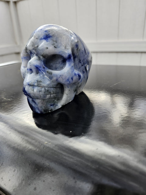 1.9 Pound Blue Sodalite Skull