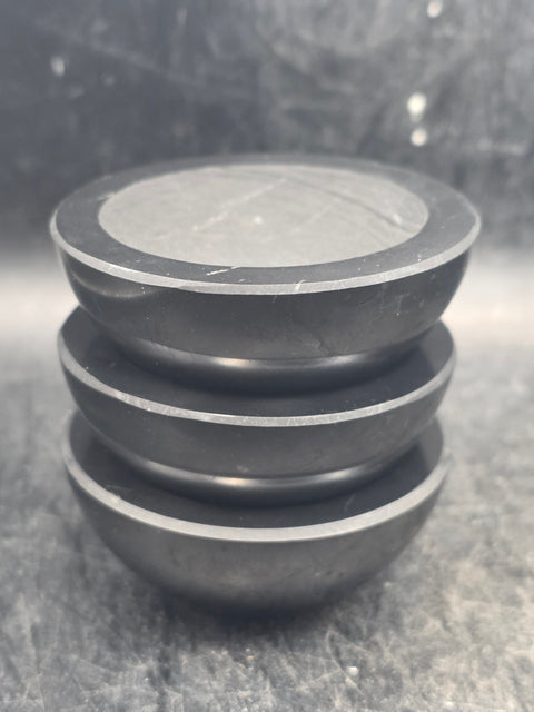 Shungite offering bowl! 2.1 inches wide, 2.6 ounces