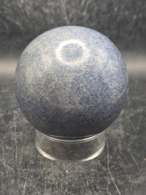 Lazulite sphere! 15.3 ounces, 67mm, 2.6 inches