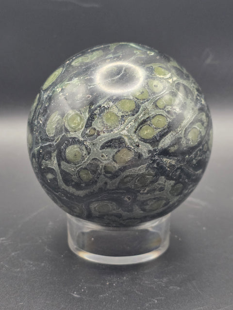 Large kambaba Jasper sphere! 75.2mm, 2.9 inches, 1.6 pounds