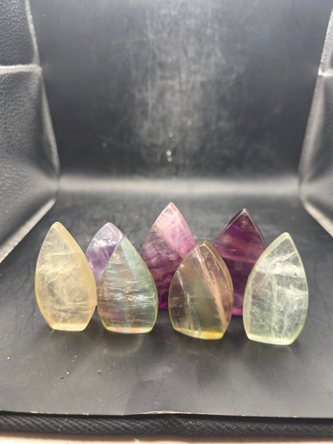 Mini candy florite flame tower! 1.9 to 2.2 inches!