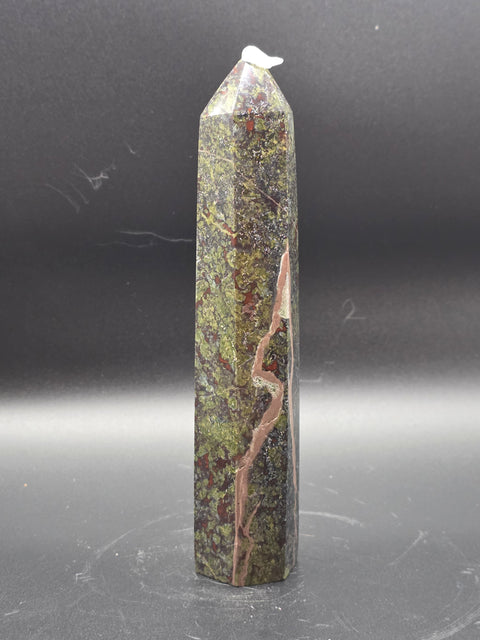 Large dragon bloodstone tower! 6.5 inches tall, 10.5 ounces