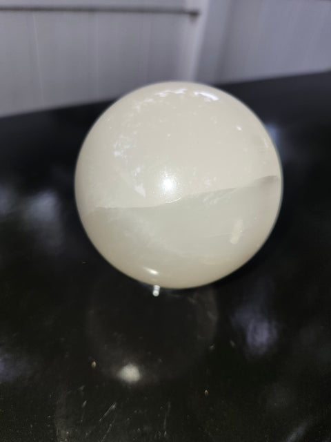 1.2 pound, 3 inch Selenite sphere