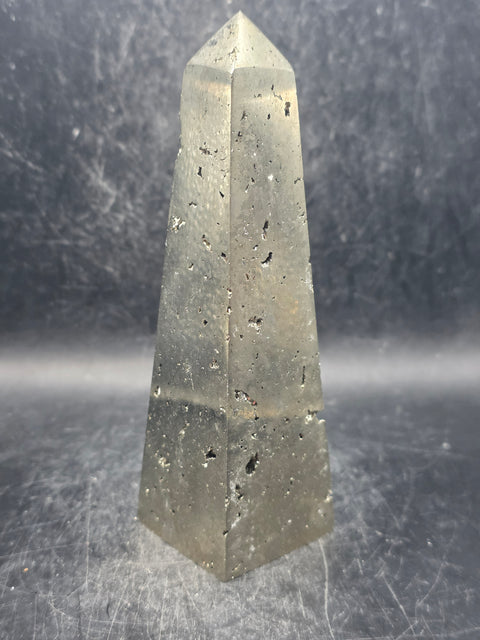 Large pyrite tower! 15 ounces!! 5 inches tall