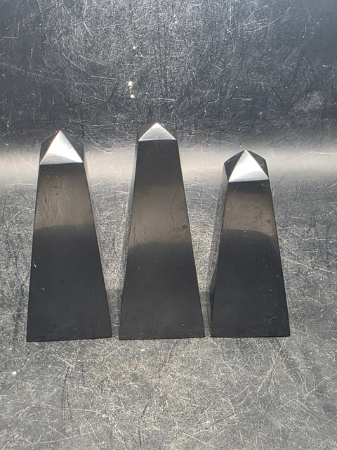 Shungite tower! 2.7 too 3 inches tall