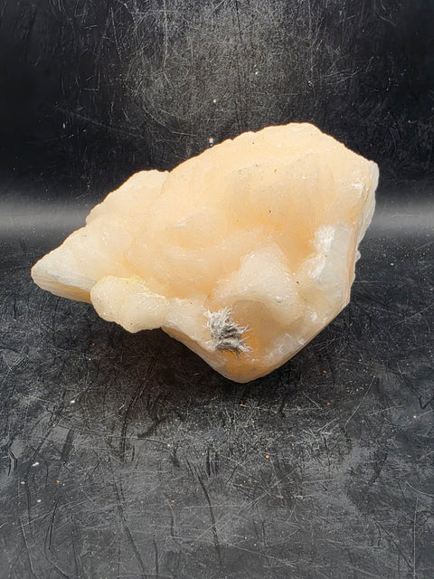 Stilbite free form! 1.9 pounds! 4.9 inches long, 4.4 inches wide!