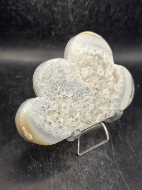 Druzy agate cloud! 4.6 ounces! 3.8 inches wide, 2.5 inches tall