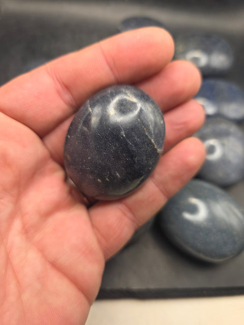 Lazulite palm stone! 1.6 too 2 inches