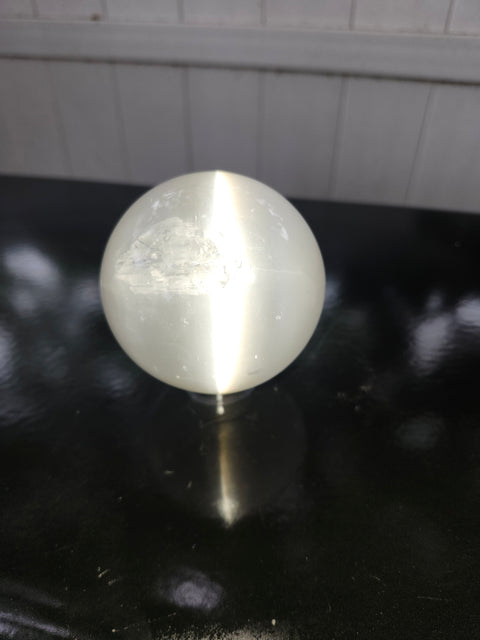 1.2 pound, 3 inch Selenite sphere