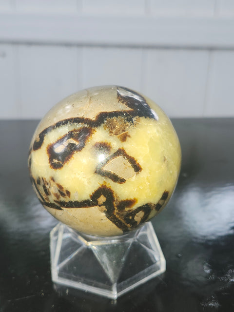 11 ounce Septarian stone sphere! 61.4 mm 2.41 inches