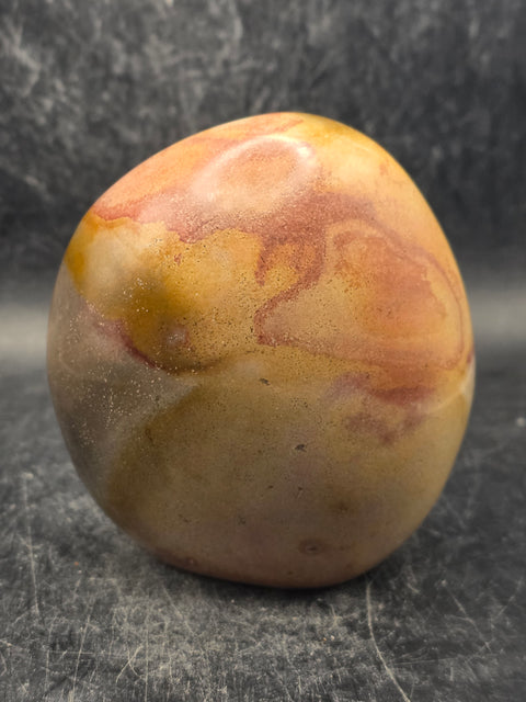 Polychrome jasper free form! 14.3 ounces, 3.1 inches tall, 2.9" wide