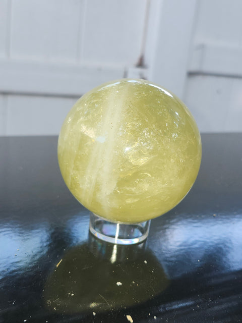Citrine sphere! 1.1 pound, 70mm, 2.77 inches