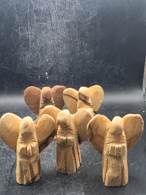 Palo santo angel "holy wood" 2 inches tall