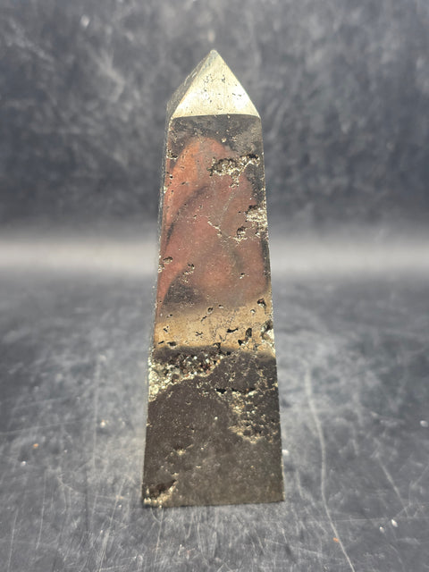 Pyrite tower! 9.5 ounces, 3.8 inches tall