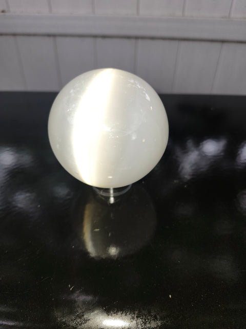 1.2 pound, 3 inch Selenite sphere