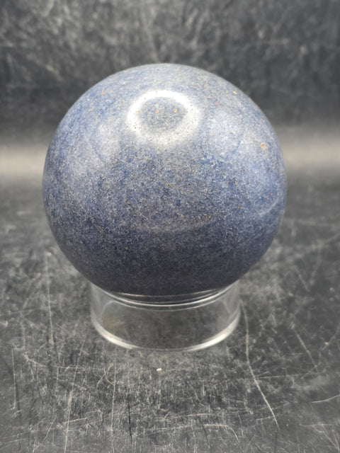 Lazulite sphere! 15.3 ounces, 67mm, 2.6 inches