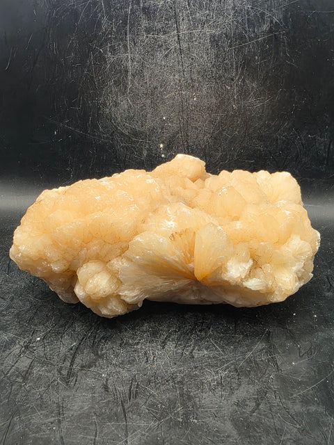 Stilbite free form! 1.12 pounds, 5.8 inches long, 4.5 inches wide!