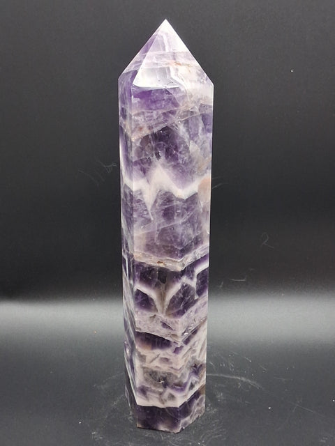 Large dream amethyst tower! 1.10 pounds, 8.5 inches tall