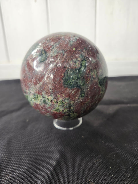 1.8 pound, 3.5 inch ocean jasper sphere