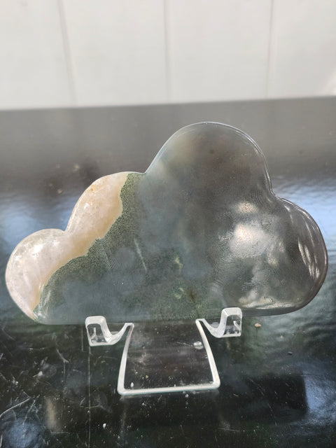 Druzy agate cloud! 4.5 ounces, 3.6 inches wide, 2.2 tall