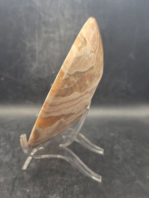 Large banded onyx bowl! 4.9 inches wide!