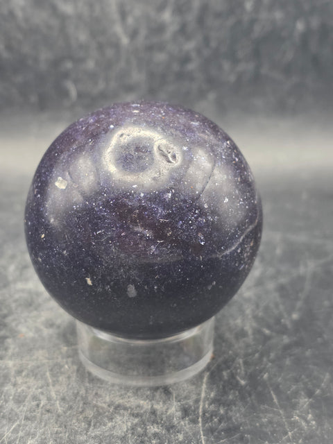 Lepidolite sphere! 51.8mm, 2 inches, 6 ounces