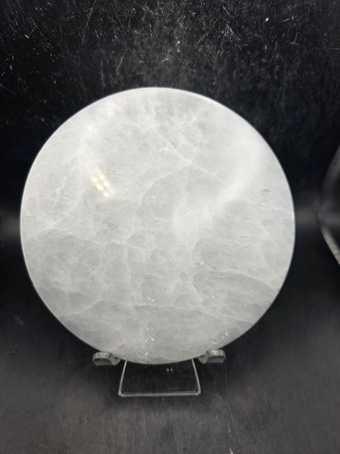 Selenite charging plate! 5 inches wide