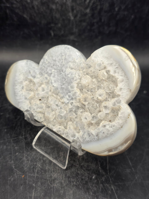 Druzy agate cloud! 4.6 ounces! 3.8 inches wide, 2.5 inches tall