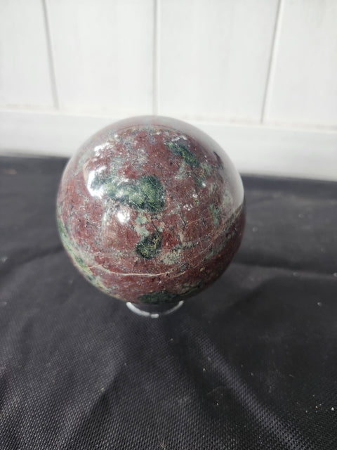 1.8 pound, 3.5 inch ocean jasper sphere