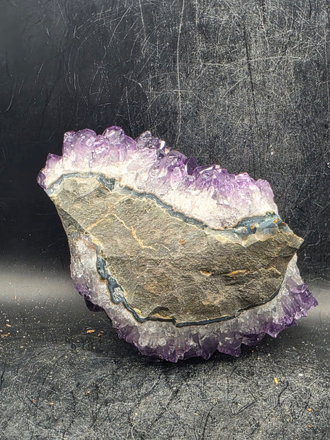 Amethyst special formation! 4.7 inches long, 2.5 tall, 1.4 pounds