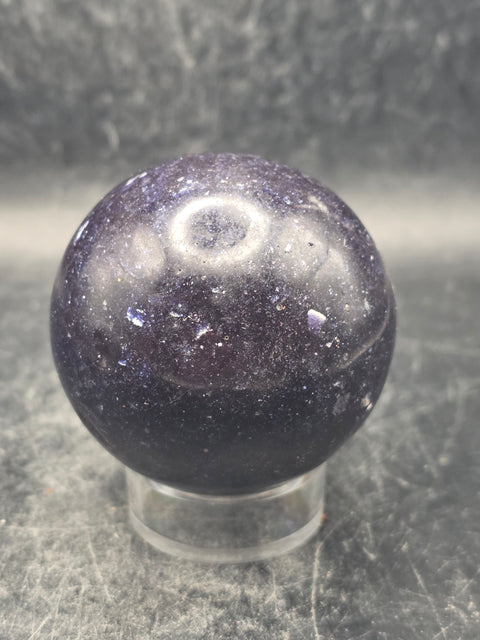 Lepidolite sphere! 51.8mm, 2 inches, 6 ounces