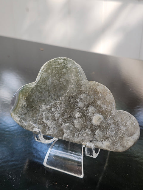 Druzy agate cloud! 4.5 ounces, 3.6 inches wide, 2.2 tall