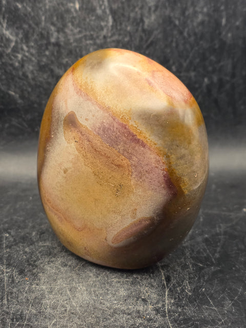 Polychrome jasper free form! 14.3 ounces, 3.1 inches tall, 2.9" wide