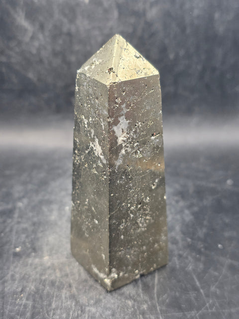 Pyrite tower! 7.5 ounces, 3.5 inches tall!