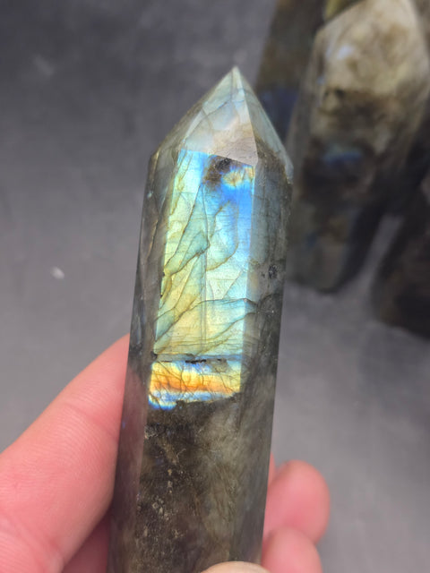 Labradorite tower! 2.9 too 3.6 inches tall!