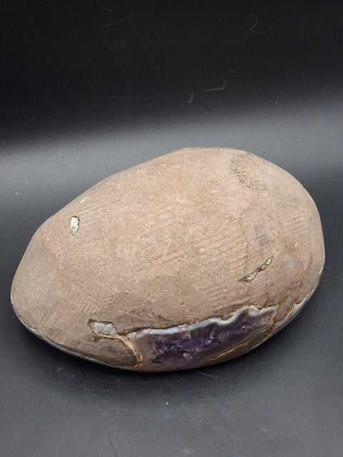 Super seven amethyst egg! 1.13 pounds, 4.8 inches by 3.5"