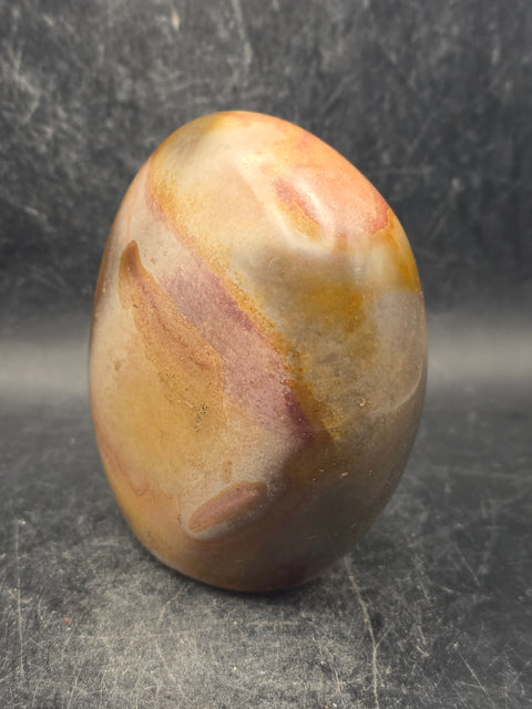 Polychrome jasper free form! 14.3 ounces, 3.1 inches tall, 2.9" wide