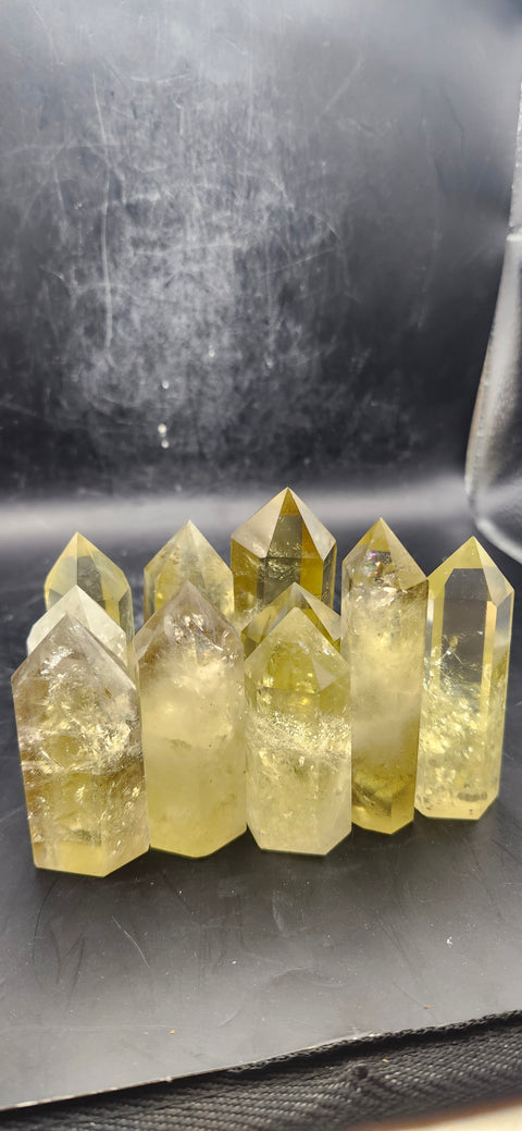 Citrine obelisk tower point! 2" to 3" inches!
